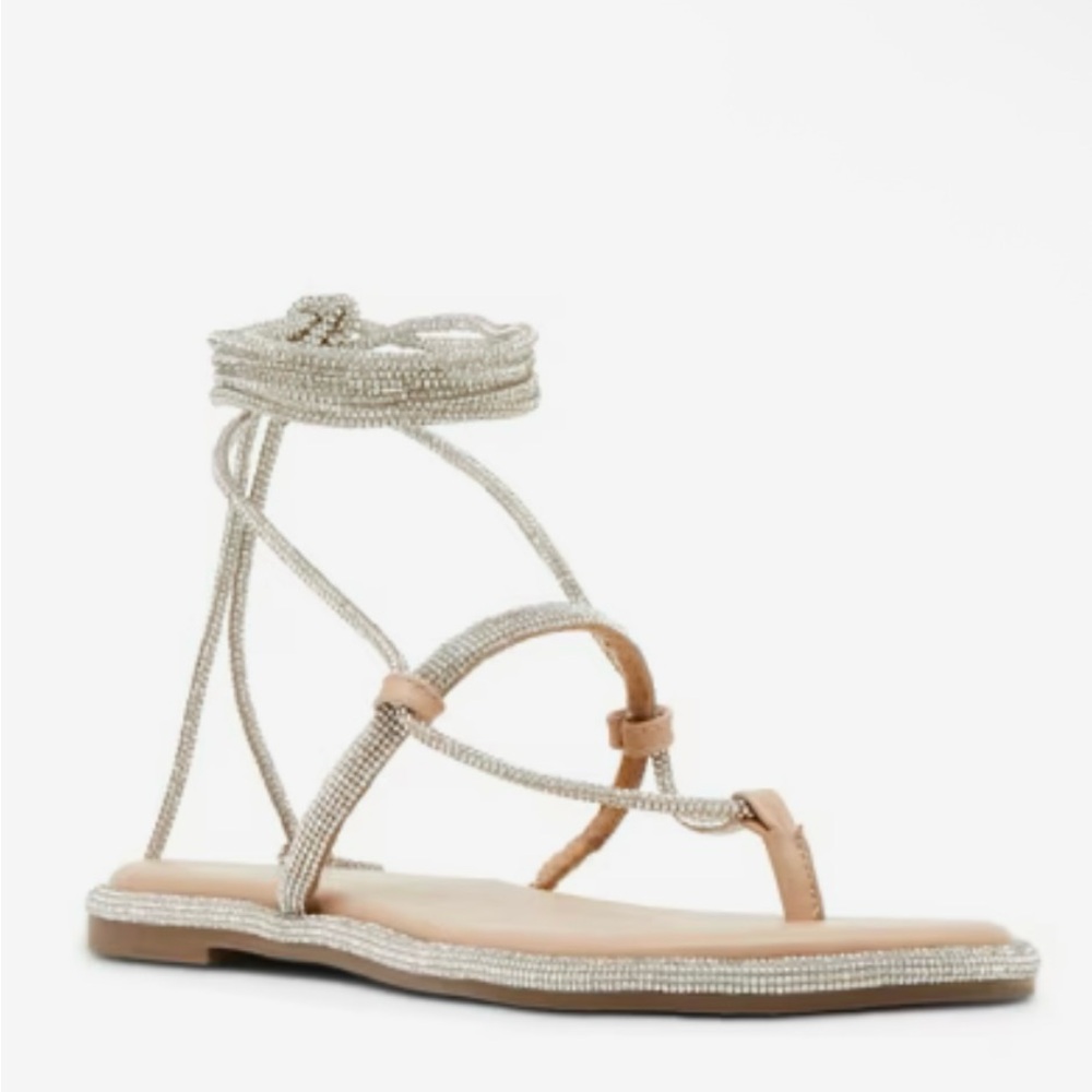 Madden Girl Glamm Silver Multi Heels
